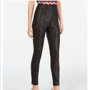 Inc Snake-print Skinny Pant